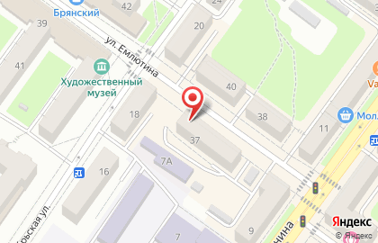 Ювелирный салон Версаль в Советском районе на карте