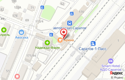Книжная лавка на Московской улице на карте