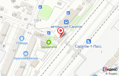 Книжная лавка на Московской улице на карте