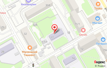 Детский сад №87 в Свердловском районе на карте