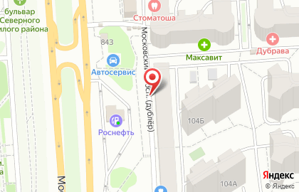 Супермаркет Пятью Пять на Московском проспекте, 90А на карте