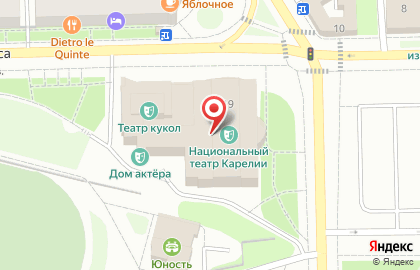 Союз театральных деятелей Республики Карелия на карте