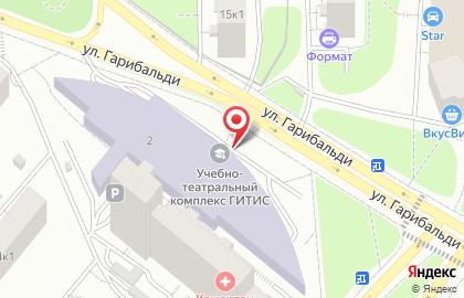 Продюсерский центр Культшоу на улице Академика Пилюгина на карте