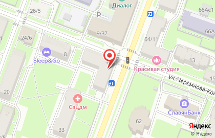 Почта России в Великом Новгороде на карте