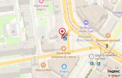 Чебуречная в Туле на карте