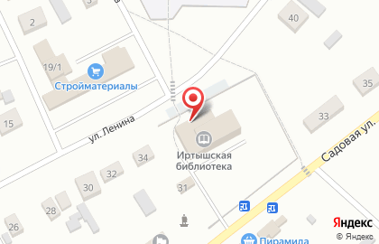 Иртышский сельский Дом культуры на карте