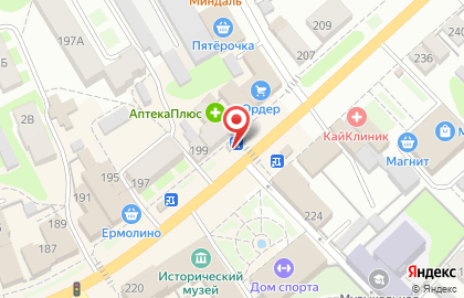Магазин колбасных изделий в Нижнем Новгороде на карте