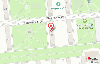 Продуктовый магазин в Челябинске на карте