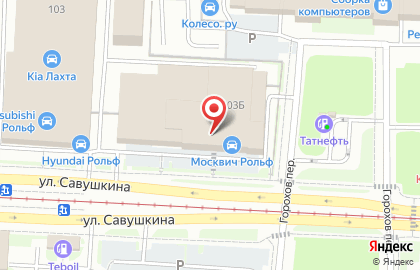 Банкомат СберБанк на улице Савушкина, 103 на карте