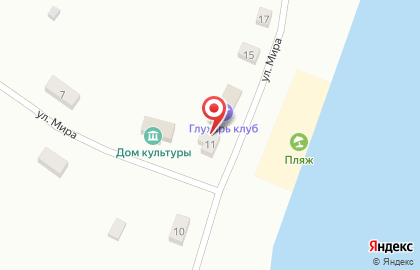 Клуб Глухарь на карте