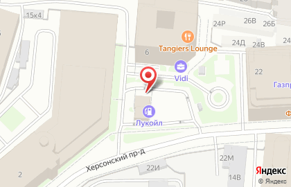 Банкомат ФК Открытие в Херсонском проезде, 4 лит а на карте