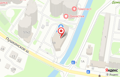 Строящиеся объекты, ЗАО ЮИТ Московия на Московском проспекте на карте
