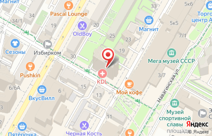 Консалтинговая компания Мир на улице Островского на карте