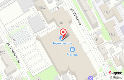 Салон женской одежды Glance в Центральном районе на карте