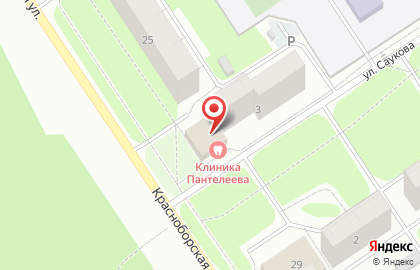 Зуботехническая лаборатория ВМК на улице Саукова на карте
