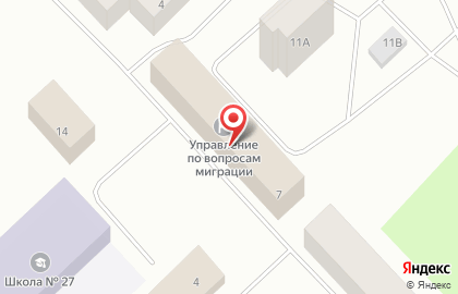 Участковый пункт полиции №11 на улице Строителей на карте