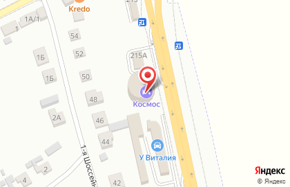 Отель Космос в Белгороде на карте