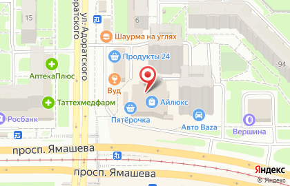 Formula profi в Ново-Савиновском районе на карте