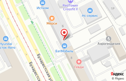 Клуб RED TOWER CrossFit 2 на Волковской на карте