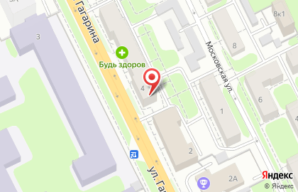 Многопрофильная фирма Деловой Мир на улице Гагарина на карте