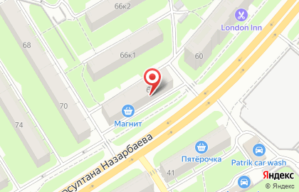 Агентство недвижимости Империя на улице Нурсултана Назарбаева на карте