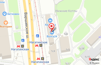 ПЭК:EASYWAY на Варшавском шоссе на карте