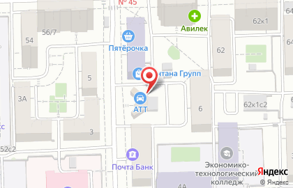 Автосервис АТТ на метро Первомайская на карте