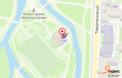 Горка на Кирочной улице на карте