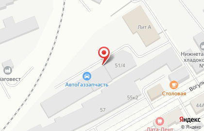 Служба химчистки ковров и мебели Енот Полоскун в Екатеринбурге на карте