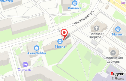 Сеть закусочных Milana на улице Морозова на карте