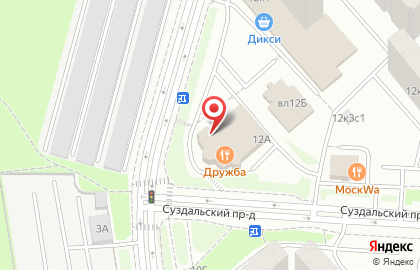Торговая компания Золотая Улитка на Суздальской улице на карте