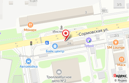 Магазин алкогольных напитков Красное & Белое в Карасунском районе на карте
