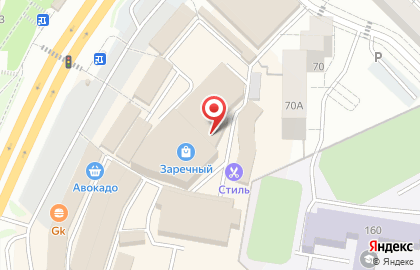 Салон Шторы и карнизы на улице Косарева на карте