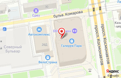 Магазин ортопедических матрасов и товаров для сна Askona на проспекте Космонавтов на карте