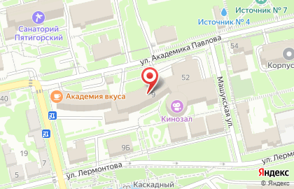 Аптека Флора на улице Лермонтова на карте