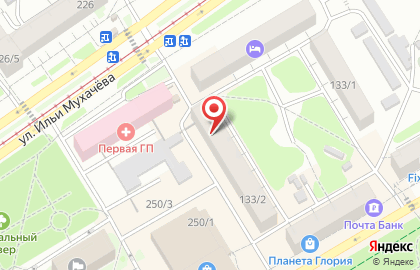 Стоматологический кабинет в Барнауле на карте