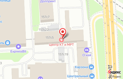 Центр МРТ диагностики на Дмитровском шоссе на карте