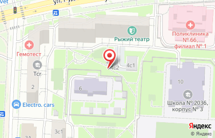 Детский сад №2504 на карте