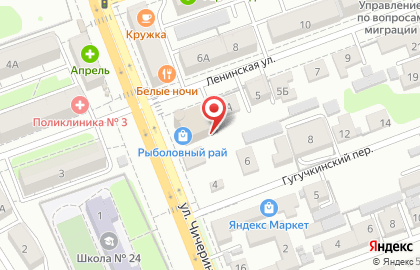 ТТК-Южный Урал на Ленинской улице на карте