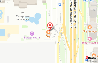 Ресторан SKY на карте