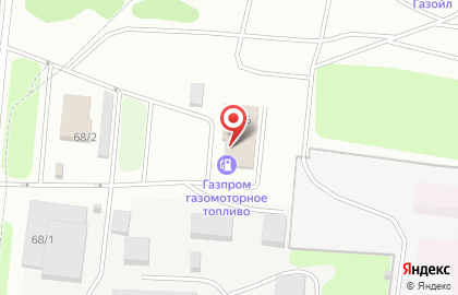 Газпром в Новосибирске на карте