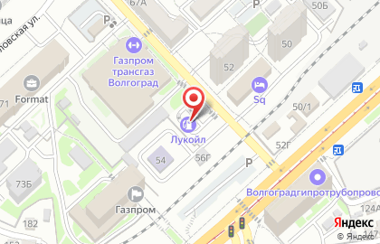 СТО Лукойл на Рабоче-Крестьянской улице на карте