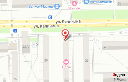 Камни Урала на Калинина на карте