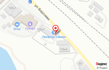 Торговая компания Профиль-Сервис в Советском районе на карте