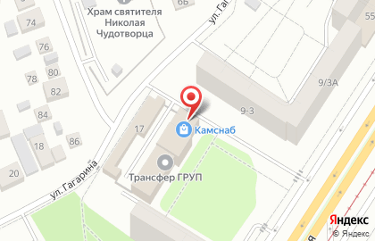 Легион М на карте