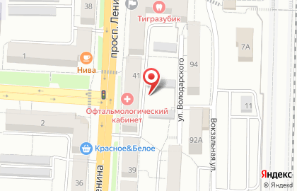 Эконом на проспекте Ленина на карте