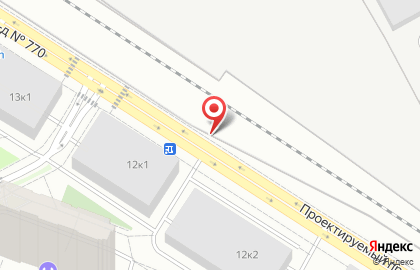 Автостоянка на Окской, 7а на карте