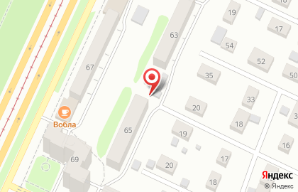 Магазин продуктов Мирный в Ленинском районе на карте