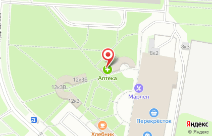 Аптека Первая Помощь на бульваре Трудящихся на карте
