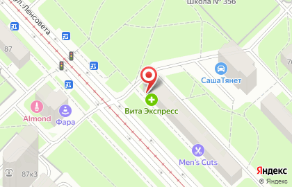 Мини-маркет Лиман в Московском районе на карте